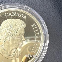 2011 150 $ Canada Année du Lapin Pièce en Or Hologramme SCELLÉE Avec OGP