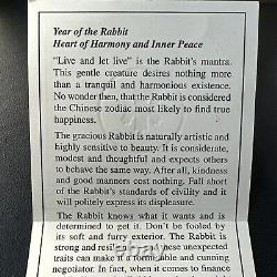 2011 150 $ Canada Année du Lapin Pièce en Or Hologramme SCELLÉE Avec OGP