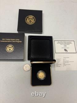 2011 5 $ Or commémoratif US Army. 265 oz