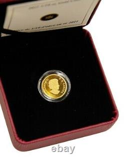 2011 Canada 5 $ 1/10 Oz 75e Anniversaire Du Dr Norman Bethune Pure Gold Coin Mrc