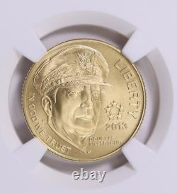 2013-W 5 étoiles généraux 5 $ Or MacArthur NGC MS70