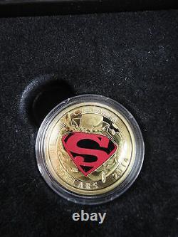 2014 $100 Canada Superman Gold Coin Adventures Of Superman #596 (2001) Non Taxe