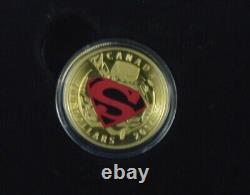 2014 $100 Superman 14kt Gold Coin Monnaie Royale Canadienne