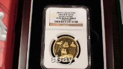 2014 Niue NGC PF69 UCAM Pièce d'or Mickey Mouse Disney 1 oz avec certificat d'authenticité et boîte d'origine