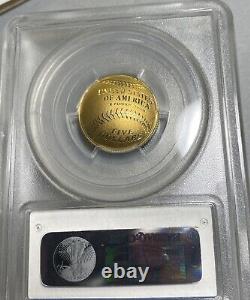 2014-W $5.24 Oz Gold Baseball Hall Of Fame PCGS PR70DCAM Article # 5165<br/>
 <br/>(Note: 'Item' in French can be translated as 'Article' or 'Objet')