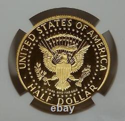 2014-W Kennedy Or 50 c NGC PF 69 UCAM 50ème Anniversaire Commemoratif