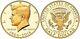 2014-w 50e Anniversaire Kennedy Half Dollar Proof Gold Coin K15 Jfk 24k Us Mint