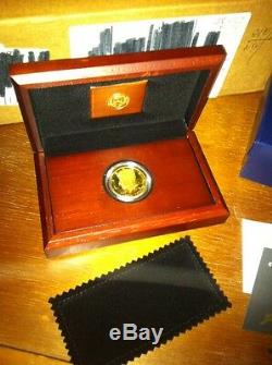 2014-w 50e Anniversaire Kennedy Half Dollar Proof Gold Coin K15 Jfk 24k Us Mint