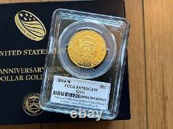 2014-w États-unis John F. Kennedy Demi-dollar Proof Gold Coin Pcgs
