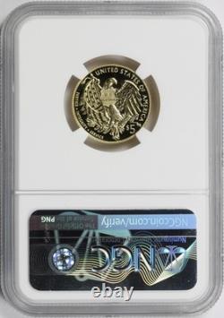 2015-W Or Service des Marshals des États-Unis Commemoratif 5 $ NGC PF70 Ultra Cameo