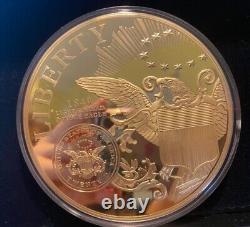 2016 Double Eagle à tête de Liberté avec des Aigles Classiques sur la Monnaie Américaine avec étui en plastique