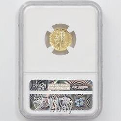 2016 États-unis Mercury Dime 100th Anniv 1/10oz 10cent Gold Coin Ngc Sp 70 Er