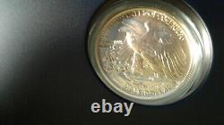2016 Gold Walking Liberty Demi-dollar Centennial Coin Box & Coa