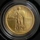 2016 Or Standing Liberty Centennial. 25 Avec Ogp. 25 Oz Agw