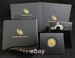 2016 Or Standing Liberty Centennial. 25 avec OGP. 25 oz AGW