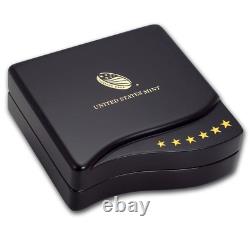 2016-W 1/4 oz Pièce d'or de 25 cents Liberty debout - Centenaire (avec OGP)