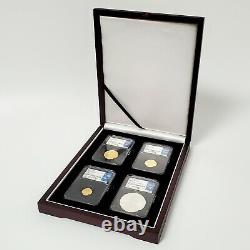 2016 W American Centennial Gold Coin 4 Pieces Set Ngc Sp 70 Edmund Moy