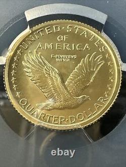 2016-W Quart de dollar en or debout Liberty SP-70 PCGS 100e anniversaire MS 70 TOP POP