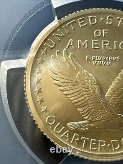 2016-W Quart de dollar en or debout Liberty SP-70 PCGS 100e anniversaire MS 70 TOP POP