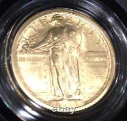 2016 W Standing Liberty Quarter Centennial Gold Coin. 9999 Amende 1/4 Troy Oz