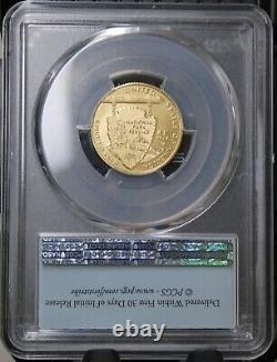 2016 W US Gold $5 Service commémoratif du Parc National - Rare BU PCGS MS 70 Première Frappe