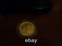 2016 Walking Liberté Half Dollar Centennial Gold Coin 1/2 0z 99,99 Pure Gold