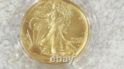 2016 Walking Liberty Centennial Gold Coin Demi-dollar 1/2 Oz 24k Article 16xa