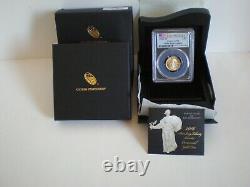 2016-w Standing Liberty Gold Coin Pcgs Sp70 Première Étiquette De Drapeau De Grève