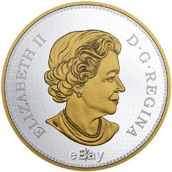 2017 Tribut First Canadian Gold Coin $ 250 Kilogramme Preuve En Argent Pur Coin Canada