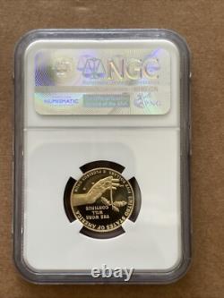 2017 W US Gold Proof 5 $ Boys Town Comm Pièce NGC PF70 ULTRA CAMEO Émissions Anticipées