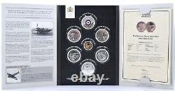 2018 22ct Gold Sovereign London Mint Office Raf Battle Of Britain 7 Coin Set Coa