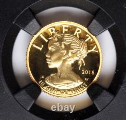 2018 W American Liberty Gold $10 Haut Relief. 9999 1/10 oz NGCX PR 9.9 UC<br/>
<br/> Translation: 2018 W American Liberty Gold $10 Haut Relief. 9999 1/10 oz NGCX PR 9.9 UC