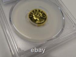 2018 W Pcgs Pr70dcam Liberté Américaine Haute Relief 10 $ Or Thomas Cleveland Auto