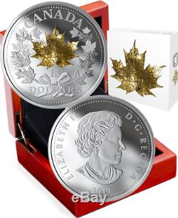 2019 Or Feuille D'érable 3-d Exclusif Club Des Maîtres 15 $ Proof Silver Coin Du Canada