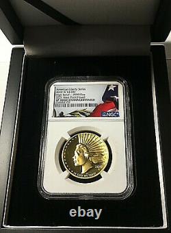 2019 W American Liberty 100 $ Hr Gold (2021) West Point Hoard Ngc Sp70 Ef Ucam