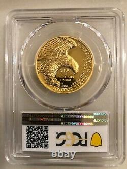 2019-w $100 High Relief Liberty Gold Coin Pcgs Sp70 Dmpl Qualité Exceptionnelle