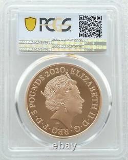 2020 Royal Mint King George III 5 Five Pound Gold Proof Coin Pcgs Pr70 Dcam