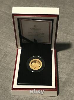 2020 Una And The Lion 1/4 Oz Gold Proof Coin