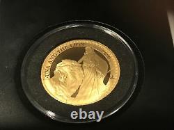 2020 Una And The Lion 1/4 Oz Gold Proof Coin