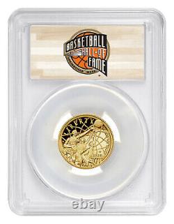 2020 W $5 Basketball Hall Of Fame Gold Proof Coin Pcgs Pr70 Dcam Fs Hof