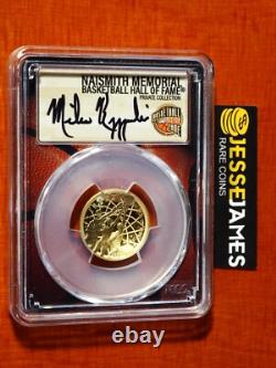 2020 W 5 $ Preuve Or Basketball Pcgs Pr70 Dcam Fdi Mike Krzyzewski Signé Pop 7