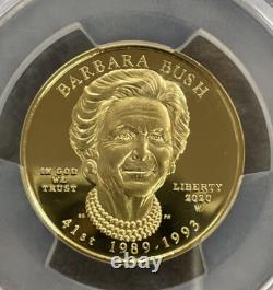 2020 W Barbara Bush Or $10 PR69 Première Frappe