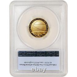 2020 W Us Gold $5 Basketball Commémorative Proof Pcgs Pr70 Dcam Première Grève