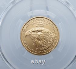 2021 10 $ 1/4 oz Aigle en Or Numis Encapsulé C2213