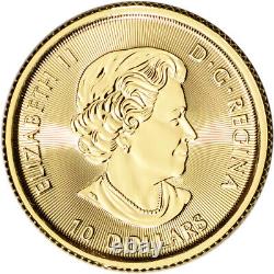 2021 Canada Bison d'Or 1/4 oz 10$ BU