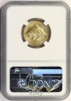 2021-W 5 $ Or Commémoratif de la Loi NGC MS70