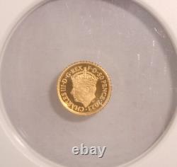 2023 Grande-Bretagne 1/40 oz Or Couronnement du Roi Charles III NGC PF70 UCAM