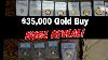35 000 Plus Gold Acheter Révéler À La Boutique De Pièces Énorme