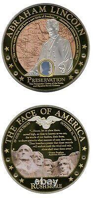 Abraham Lincoln Preservation Jumbo Commémorative Coin Proof 199,95 $