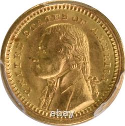 Achat de la Louisiane 1903 Jefferson 1 $ Or MS64 PCGS